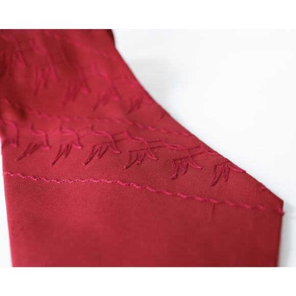 VTG Dunhill France Silk Embroidered Tie Business Casual Party Formalwear Retro - Picture 5 of 14